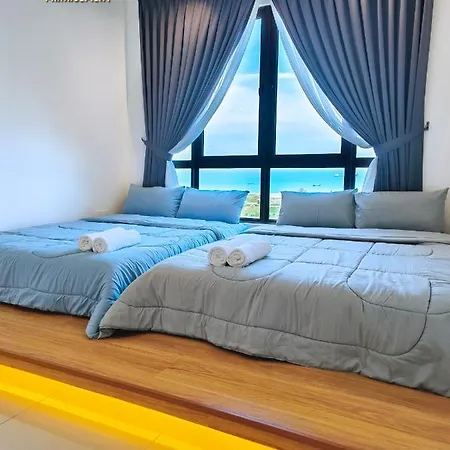 B3413A Bali I Seaview I Video Game I 2-6Pax I 5Minjonker Apartment Malacca Exterior photo
