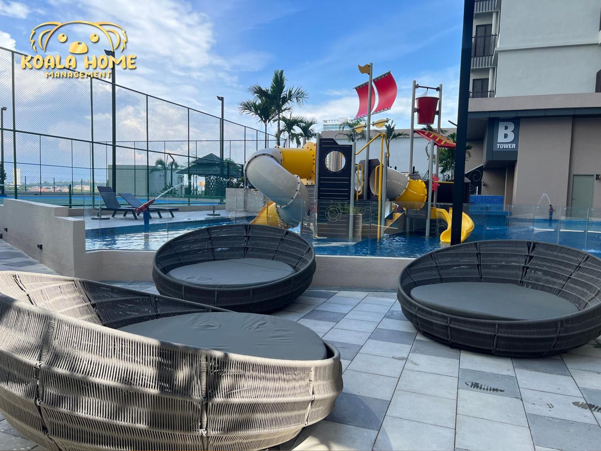 Apartment B3413a Bali I Seaview I Video Game I 2-6pax I 5minjonker *